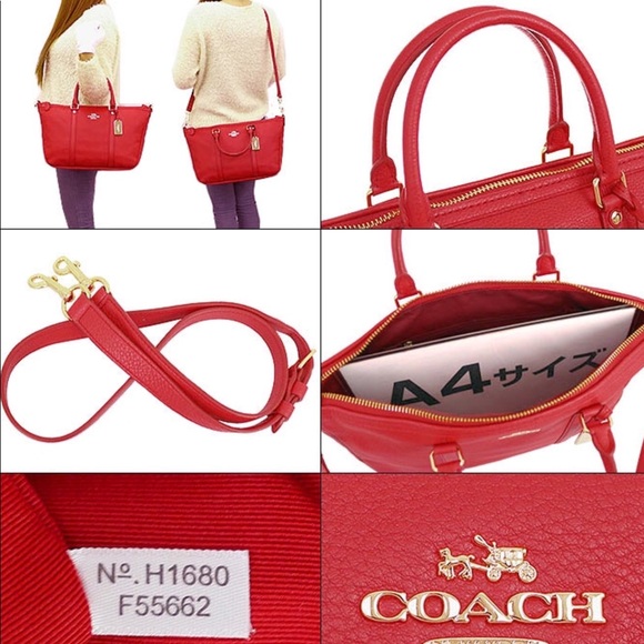 CENTRAL SATCHEL IN PEBBLE LEATHER - Picture 3 of 4